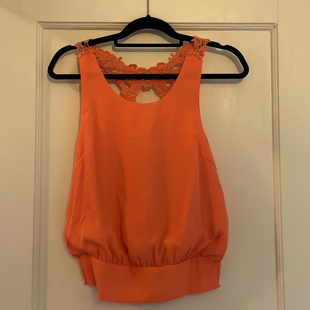 Embroider tank top